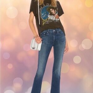 MOTHER Flare Jeans in Classic Blue